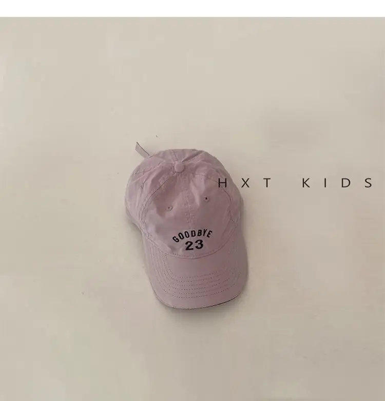 Blue Embroidered Baseball Cap for Kids — feature 9