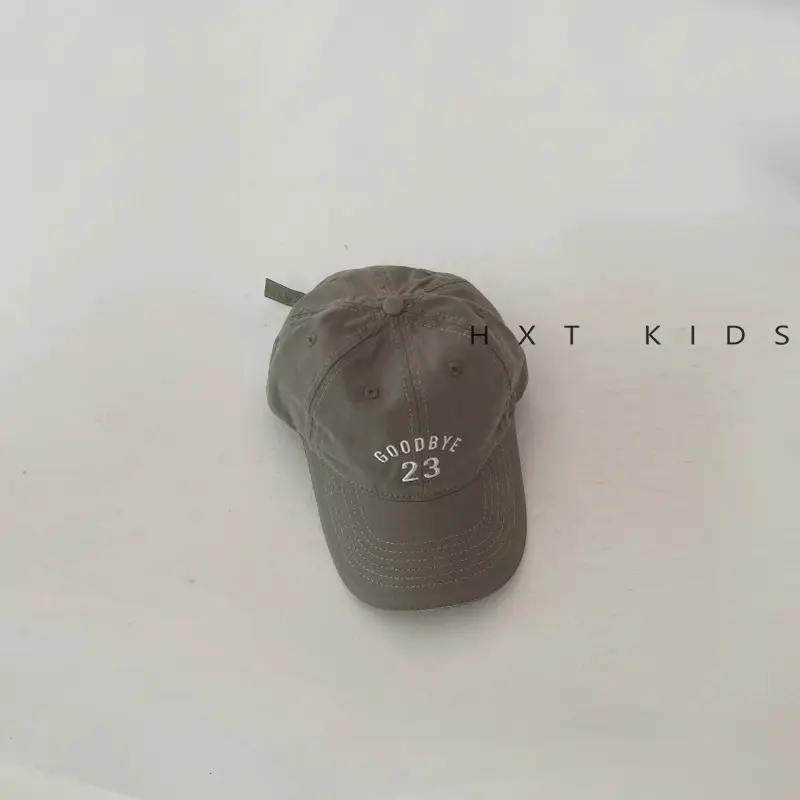 Blue Embroidered Baseball Cap for Kids - Image 3