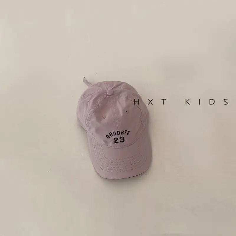 Blue Embroidered Baseball Cap for Kids - Image 4