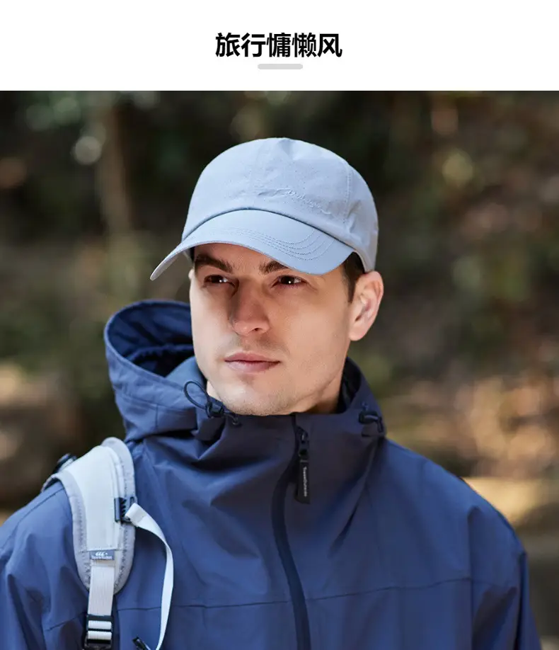 Men's Honeycomb Baseball Cap Blue Quick-Drying — feature 13