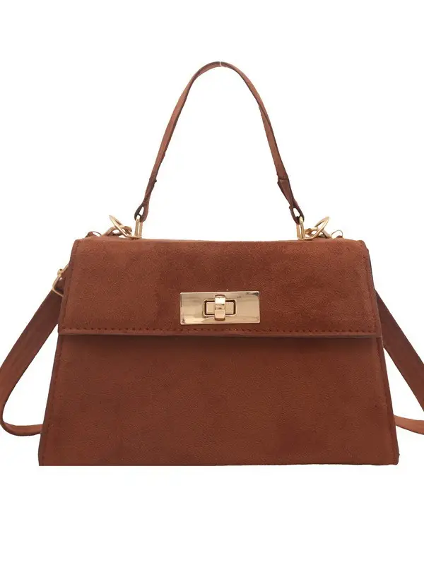 Women's Brown Leather Shoulder Crossbody Bag 2025 - Image 9