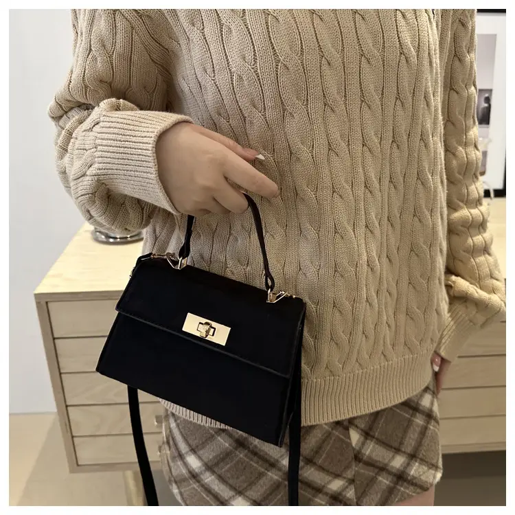 Women's Brown Leather Shoulder Crossbody Bag 2025 — feature 16