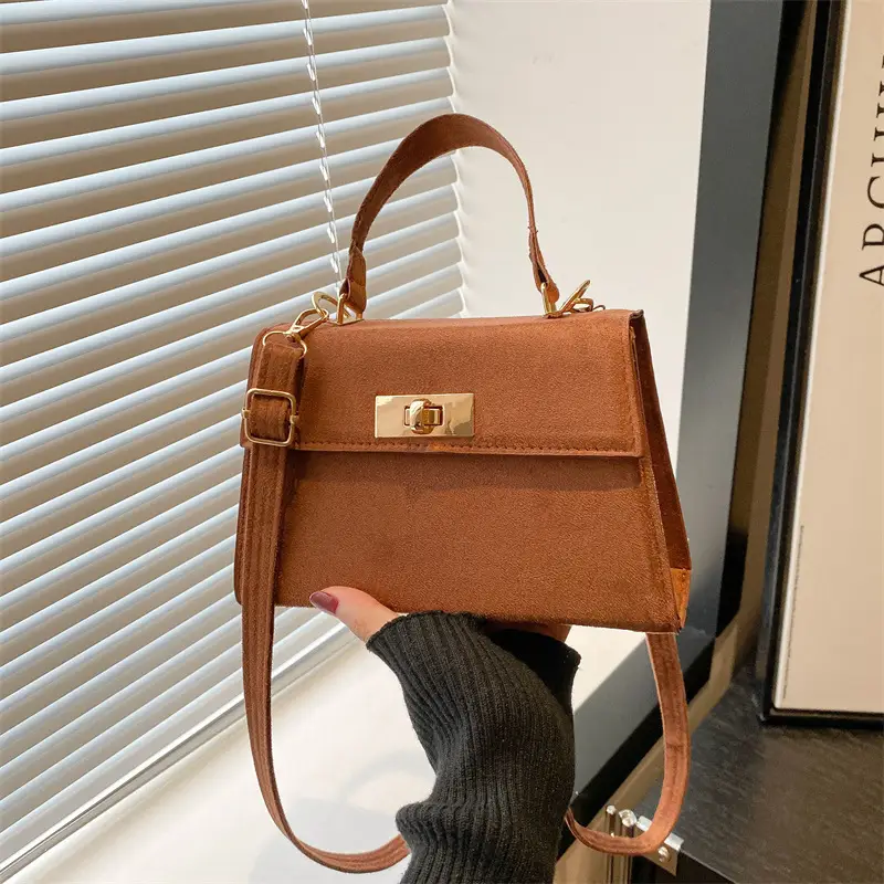 Women's Brown Leather Shoulder Crossbody Bag 2025 - Image 4