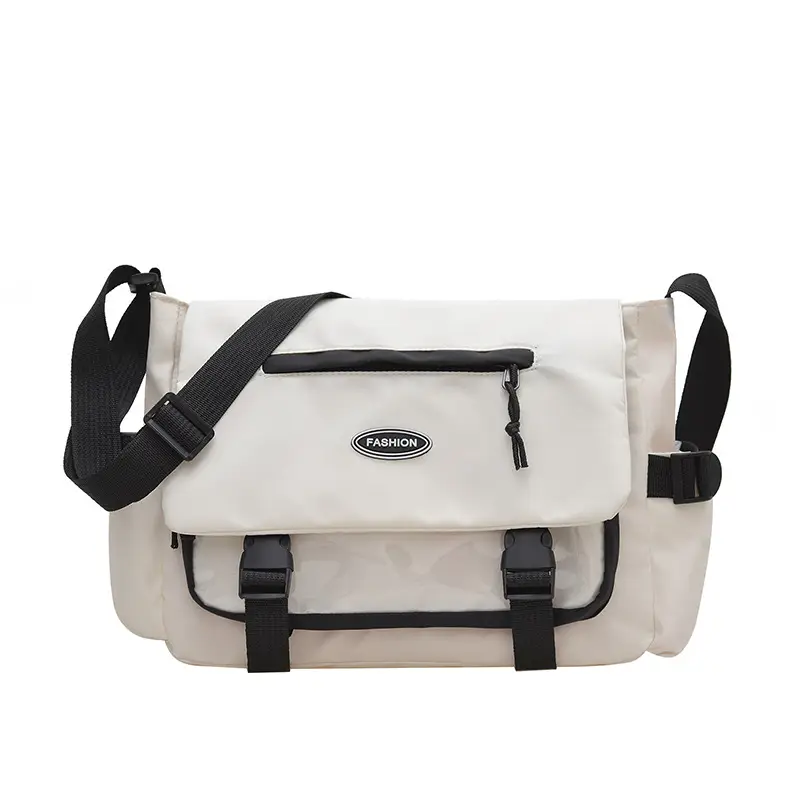 Black Crossbody Bag for Students College Commute - Image 7
