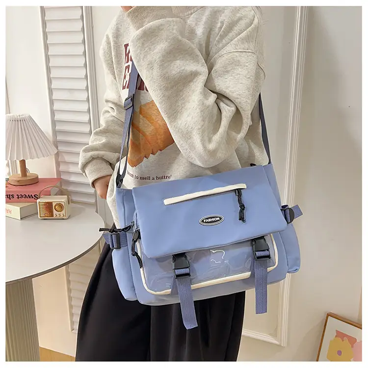 Black Crossbody Bag for Students College Commute — feature 19