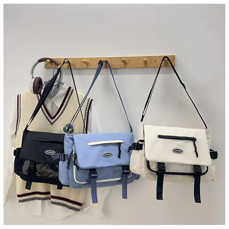 Black Crossbody Bag for Students College Commute — feature 28