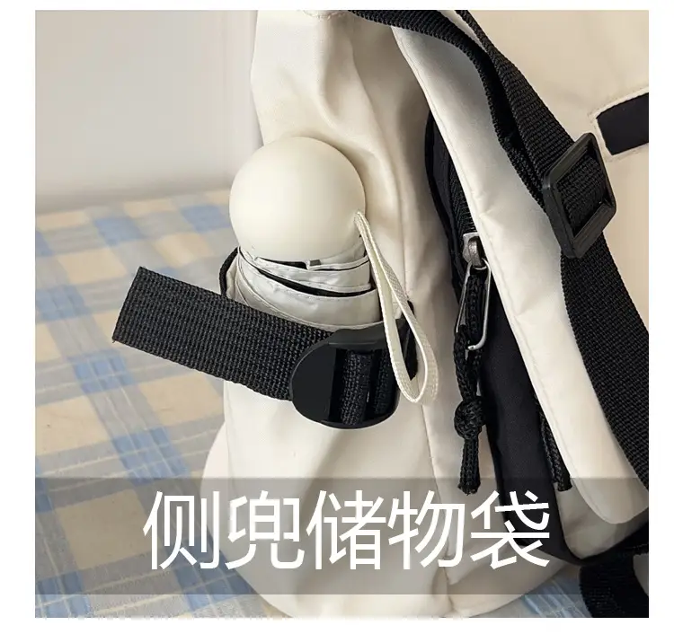Black Crossbody Bag for Students College Commute — feature 9