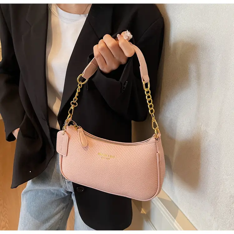 Women's Retro Underarm Crossbody Bag Brown 2025 — feature 17