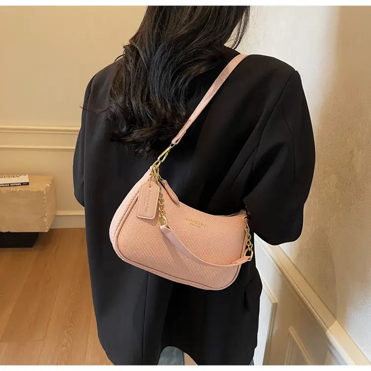 Women's Retro Underarm Crossbody Bag Brown 2025 — feature 18