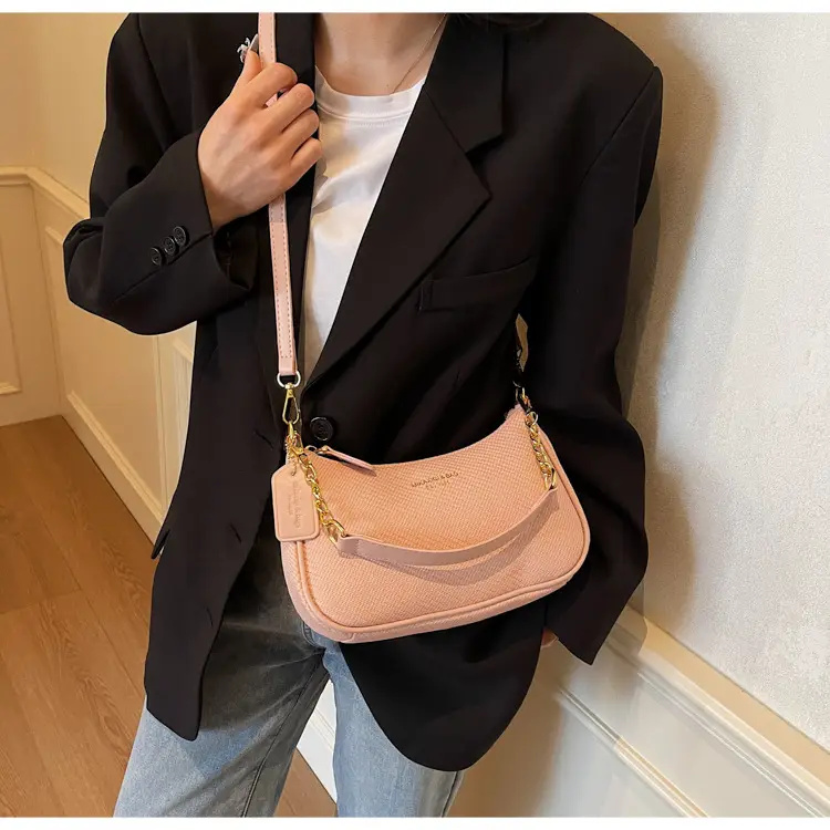 Women's Retro Underarm Crossbody Bag Brown 2025 — feature 21