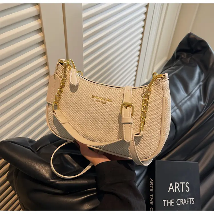 Women's Retro Underarm Crossbody Bag Brown 2025 — feature 26