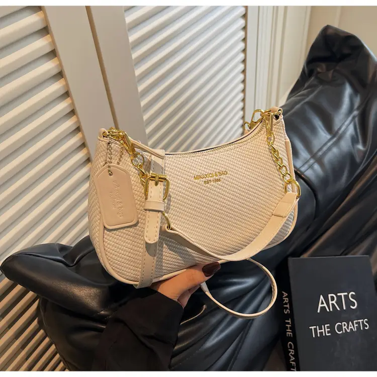 Women's Retro Underarm Crossbody Bag Brown 2025 — feature 27