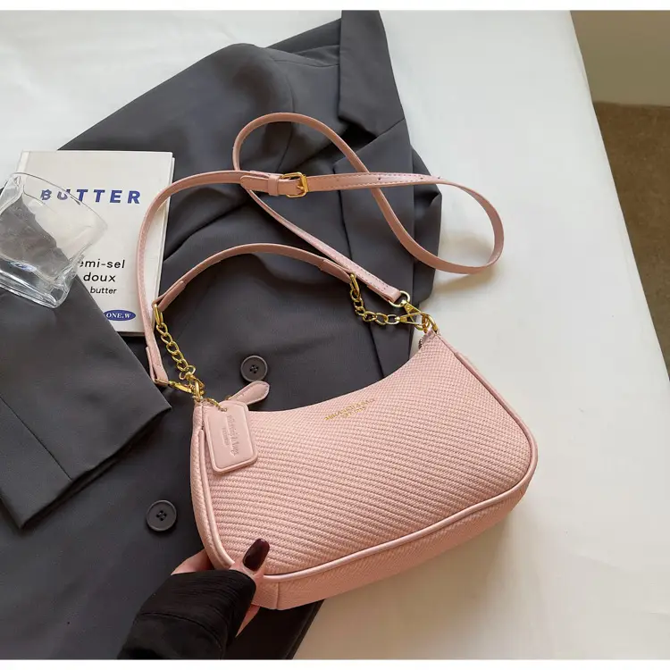 Women's Retro Underarm Crossbody Bag Brown 2025 — feature 31