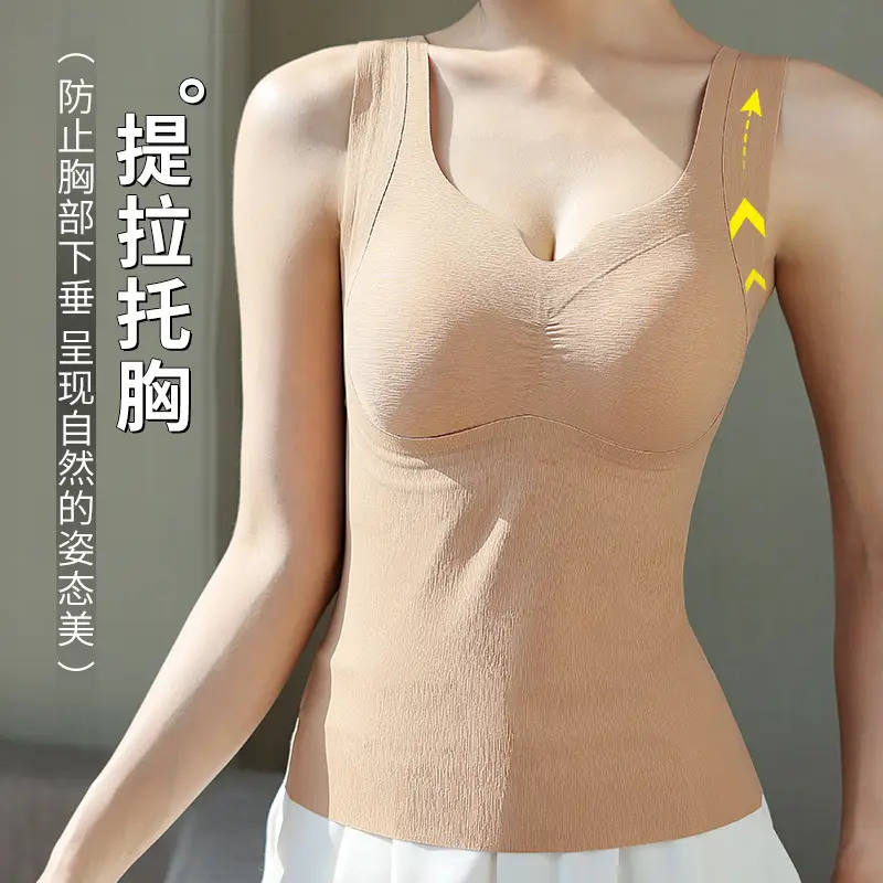 Traceless Back Chest Pad for Women Black - Image 6