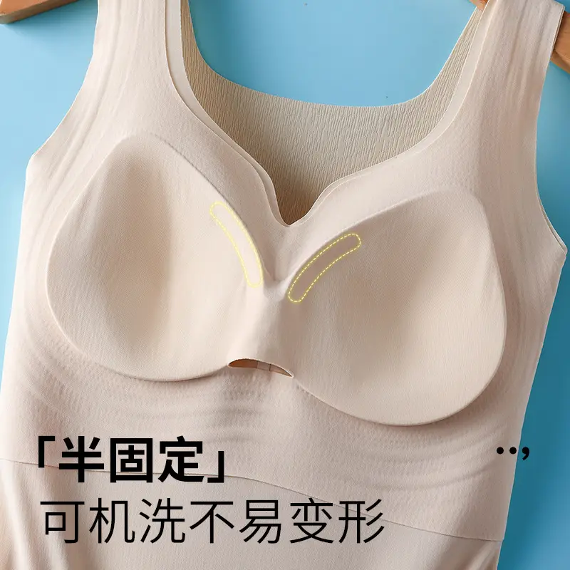 Traceless Back Chest Pad for Women Black - Image 8