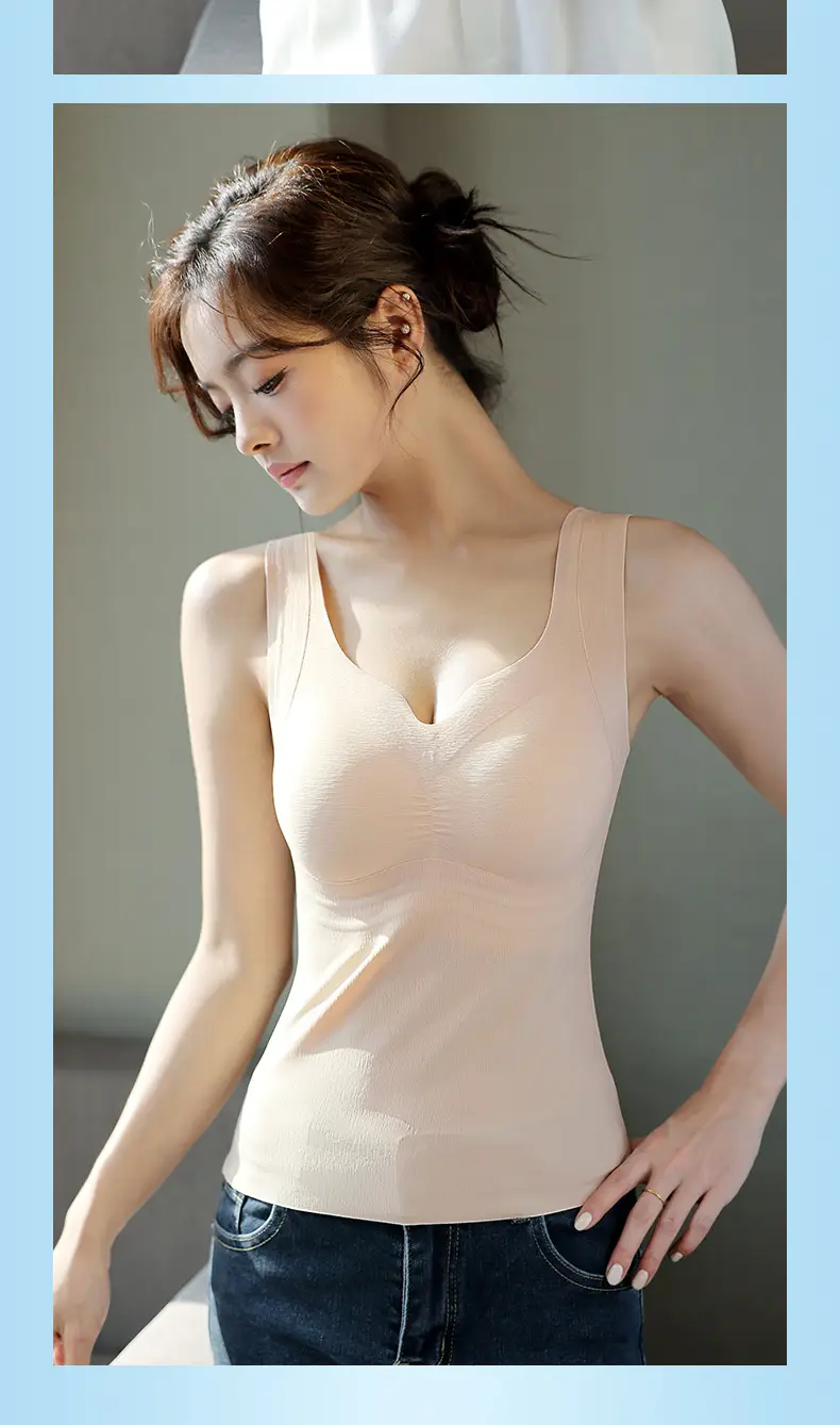 Traceless Back Chest Pad for Women Black — feature 21