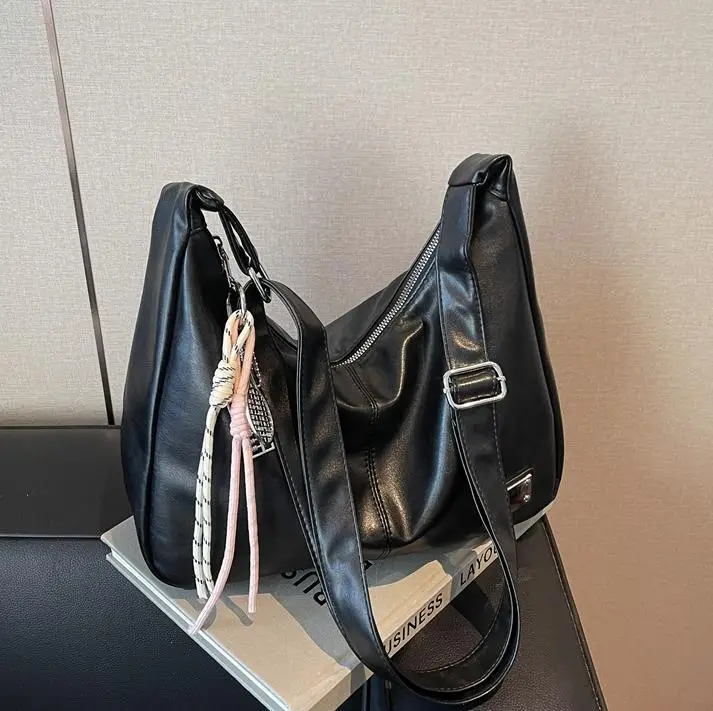 Women's Beige Crossbody Shoulder Bag 2025 New Arrival - Image 6