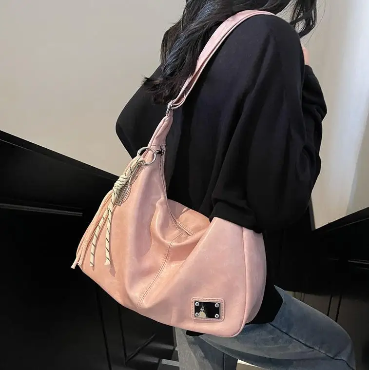 Women's Beige Crossbody Shoulder Bag 2025 New Arrival - Image 7