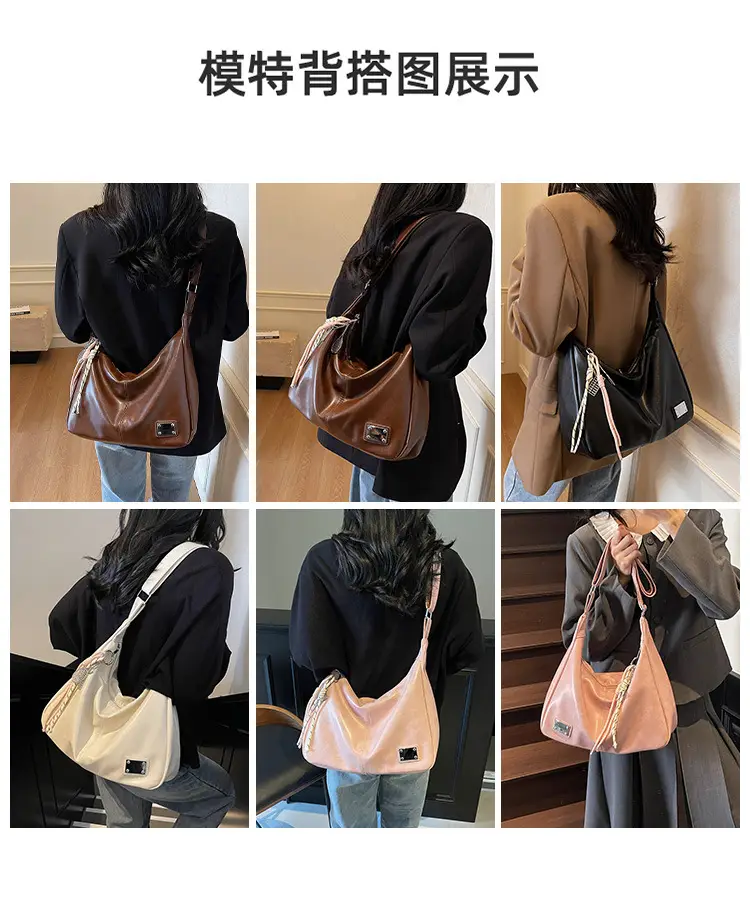 Women's Beige Crossbody Shoulder Bag 2025 New Arrival — feature 10
