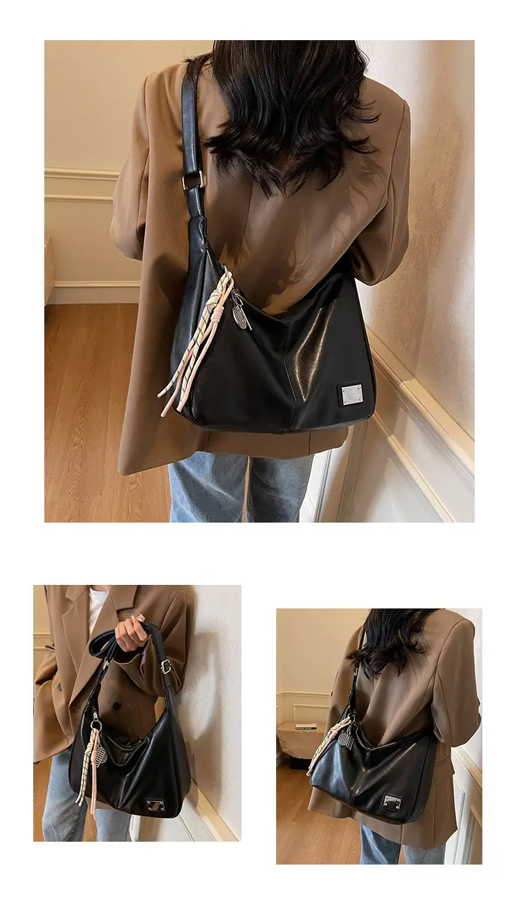 Women's Beige Crossbody Shoulder Bag 2025 New Arrival — feature 14