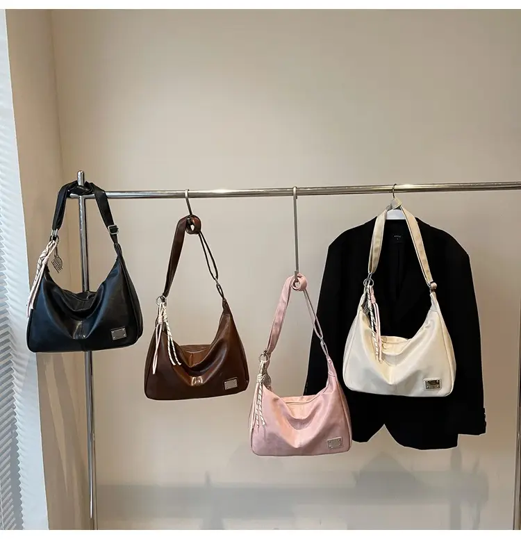 Women's Beige Crossbody Shoulder Bag 2025 New Arrival — feature 15