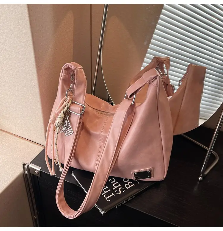 Women's Beige Crossbody Shoulder Bag 2025 New Arrival — feature 16