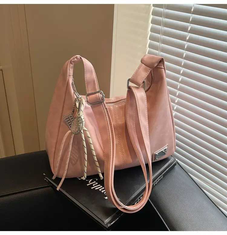 Women's Beige Crossbody Shoulder Bag 2025 New Arrival — feature 17
