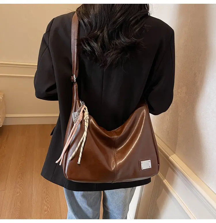 Women's Beige Crossbody Shoulder Bag 2025 New Arrival — feature 25