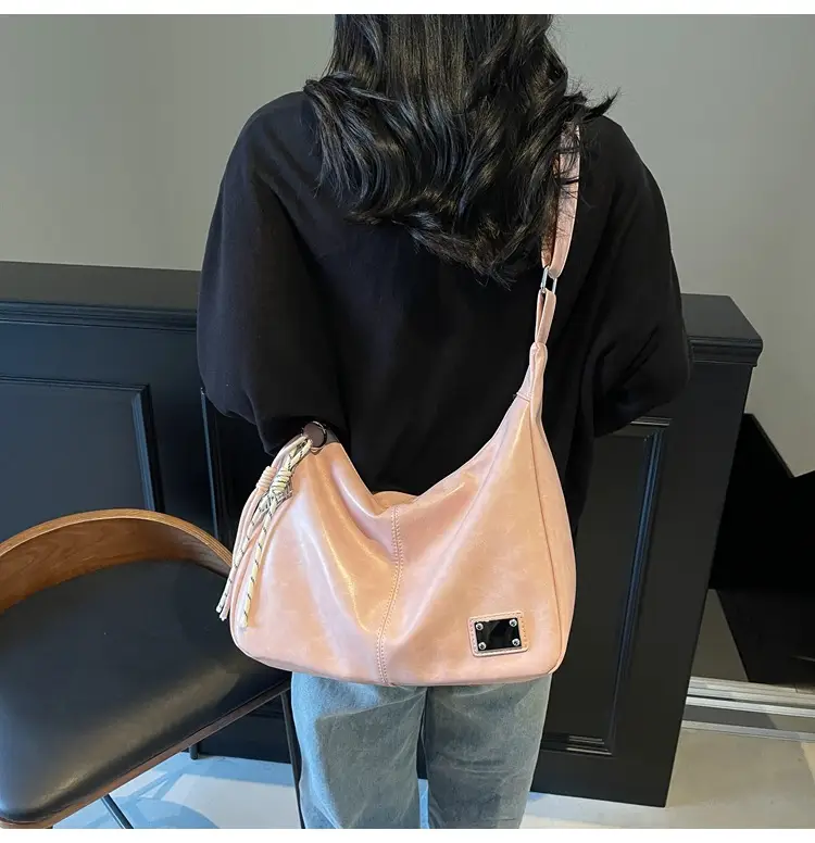 Women's Beige Crossbody Shoulder Bag 2025 New Arrival — feature 30