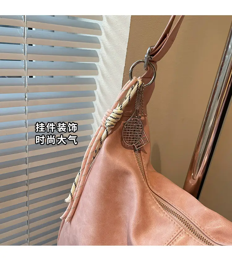 Women's Beige Crossbody Shoulder Bag 2025 New Arrival — feature 5