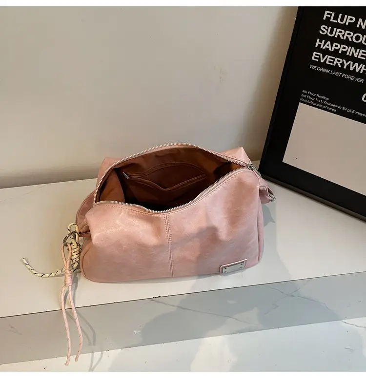 Women's Beige Crossbody Shoulder Bag 2025 New Arrival — feature 9