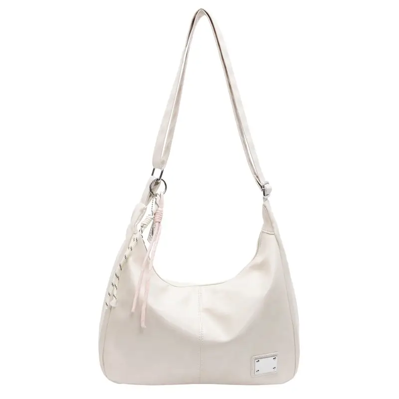 Women's Beige Crossbody Shoulder Bag 2025 New Arrival - Image 4