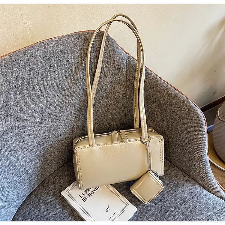Vintage Style Small Handbag for Women Brown 2026 — feature 34