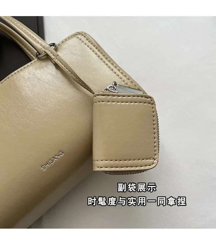 Vintage Style Small Handbag for Women Brown 2026 — feature 8