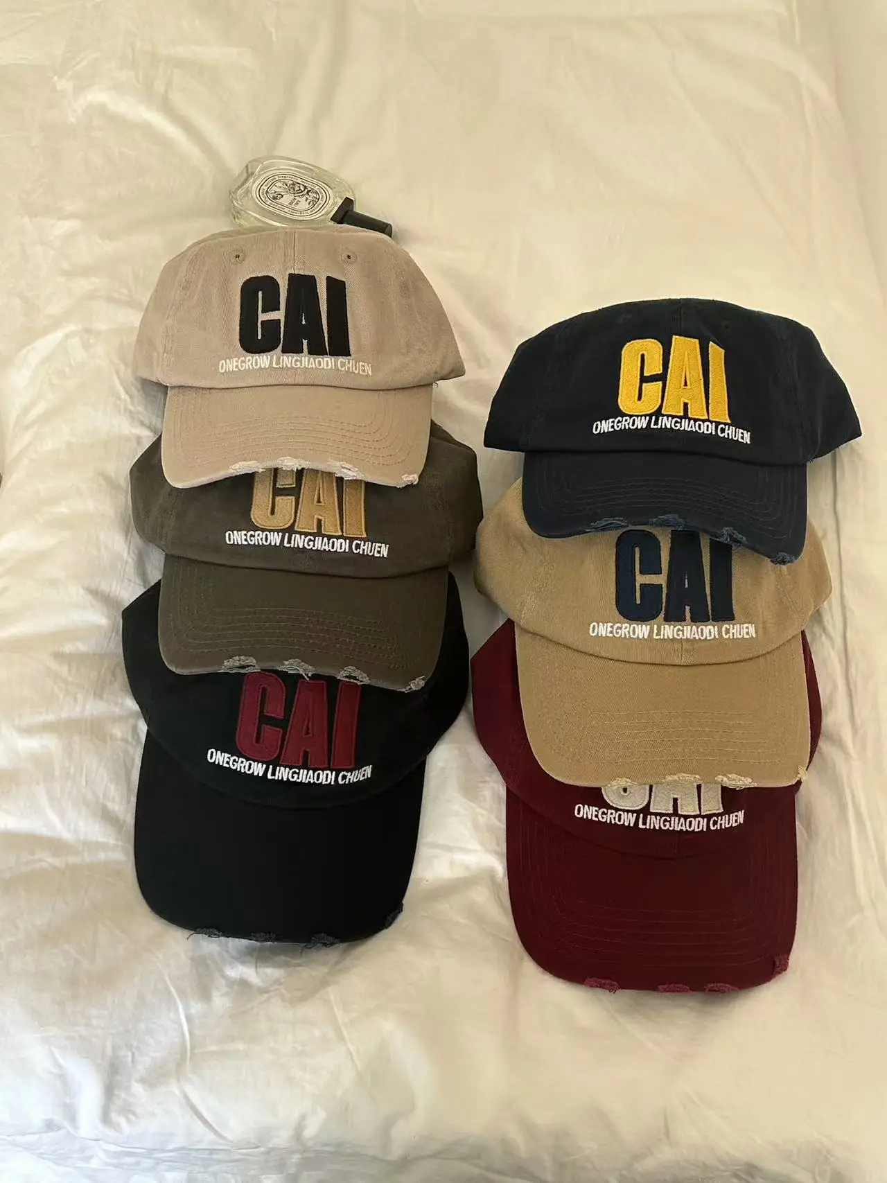 Women's Faux Fur Baseball Cap with Embroidered Design — feature 10
