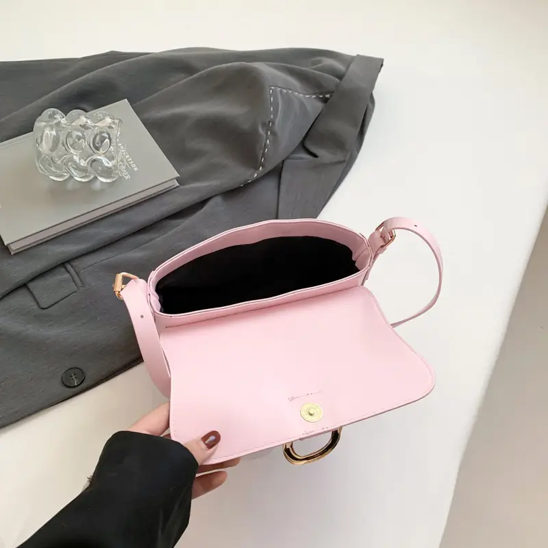 Red Korean Style Crossbody Bag for Women - Image 5