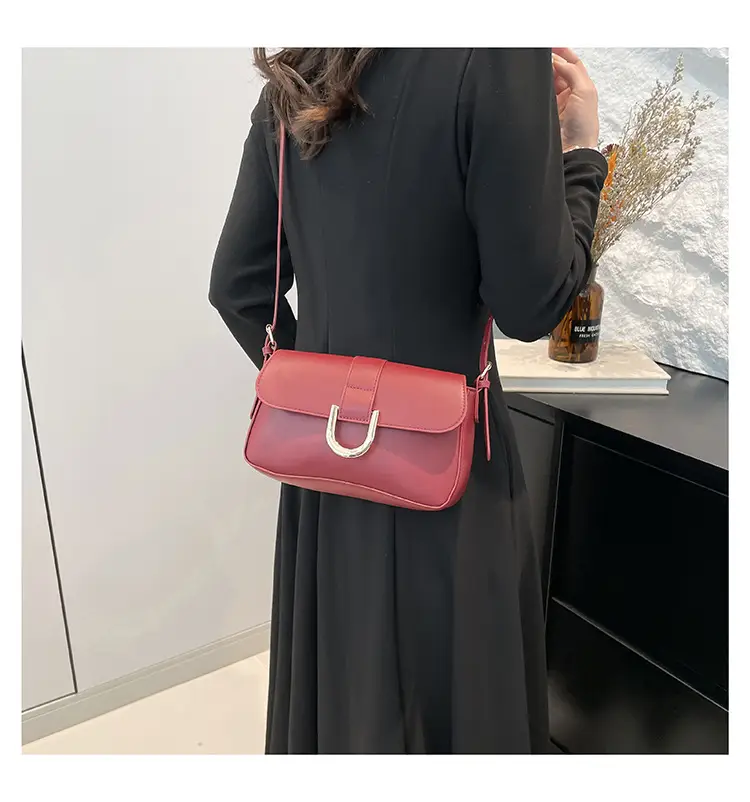 Red Korean Style Crossbody Bag for Women — feature 21