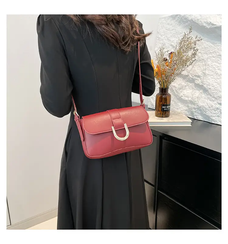 Red Korean Style Crossbody Bag for Women — feature 22