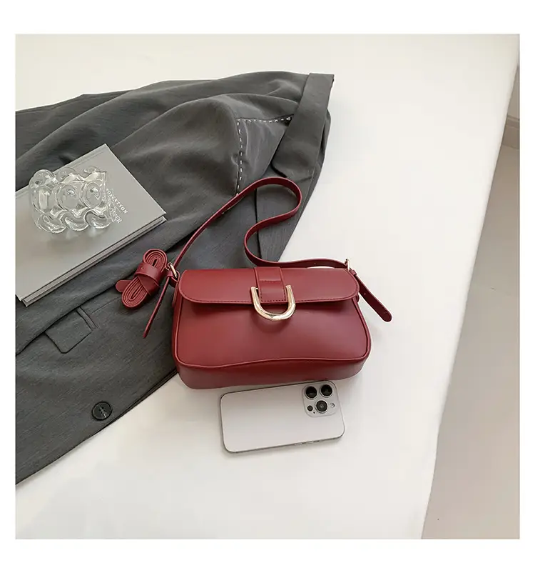 Red Korean Style Crossbody Bag for Women — feature 23