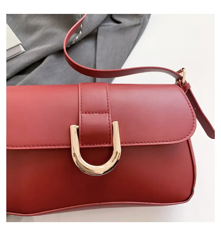 Red Korean Style Crossbody Bag for Women — feature 24