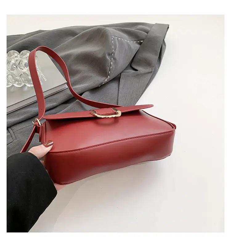 Red Korean Style Crossbody Bag for Women — feature 26