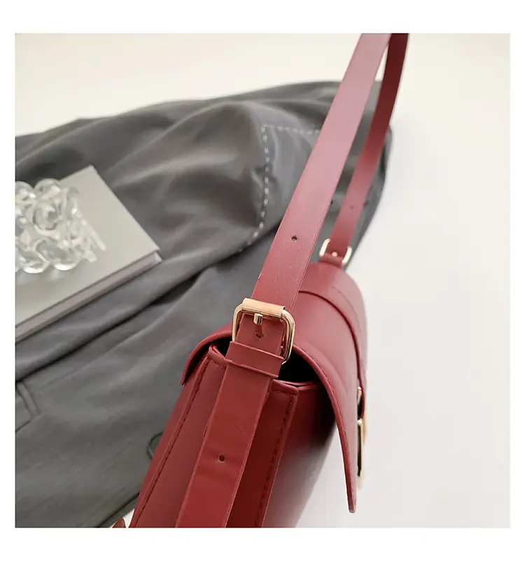 Red Korean Style Crossbody Bag for Women — feature 28