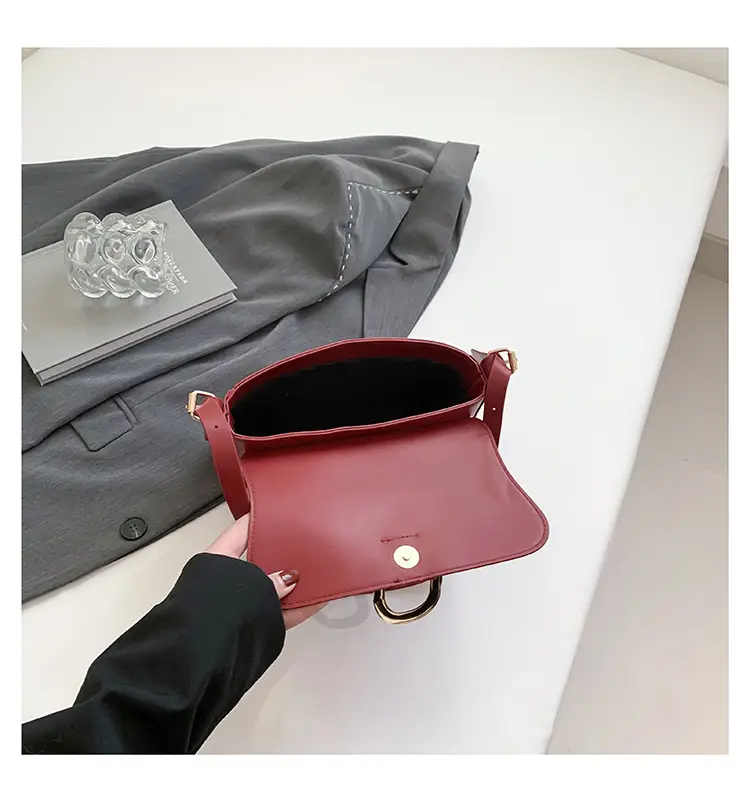 Red Korean Style Crossbody Bag for Women — feature 33