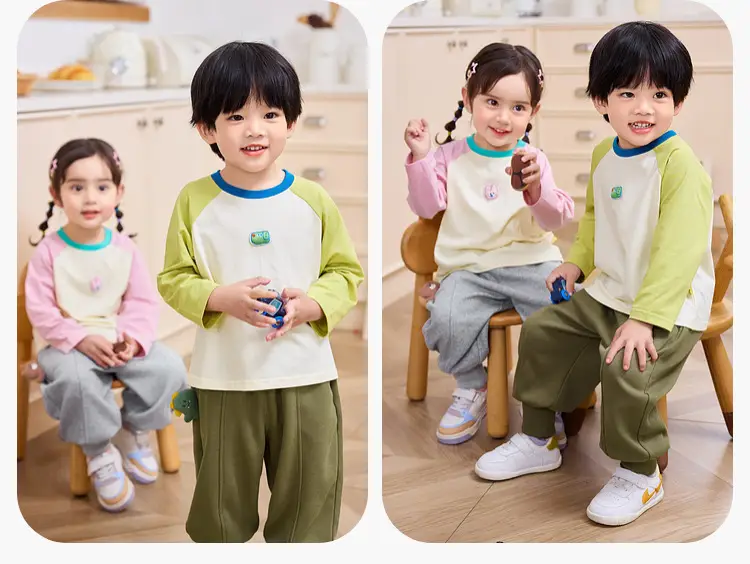 Dudu Baby Striped T-Shirt Spring Boys Base Top — feature 19