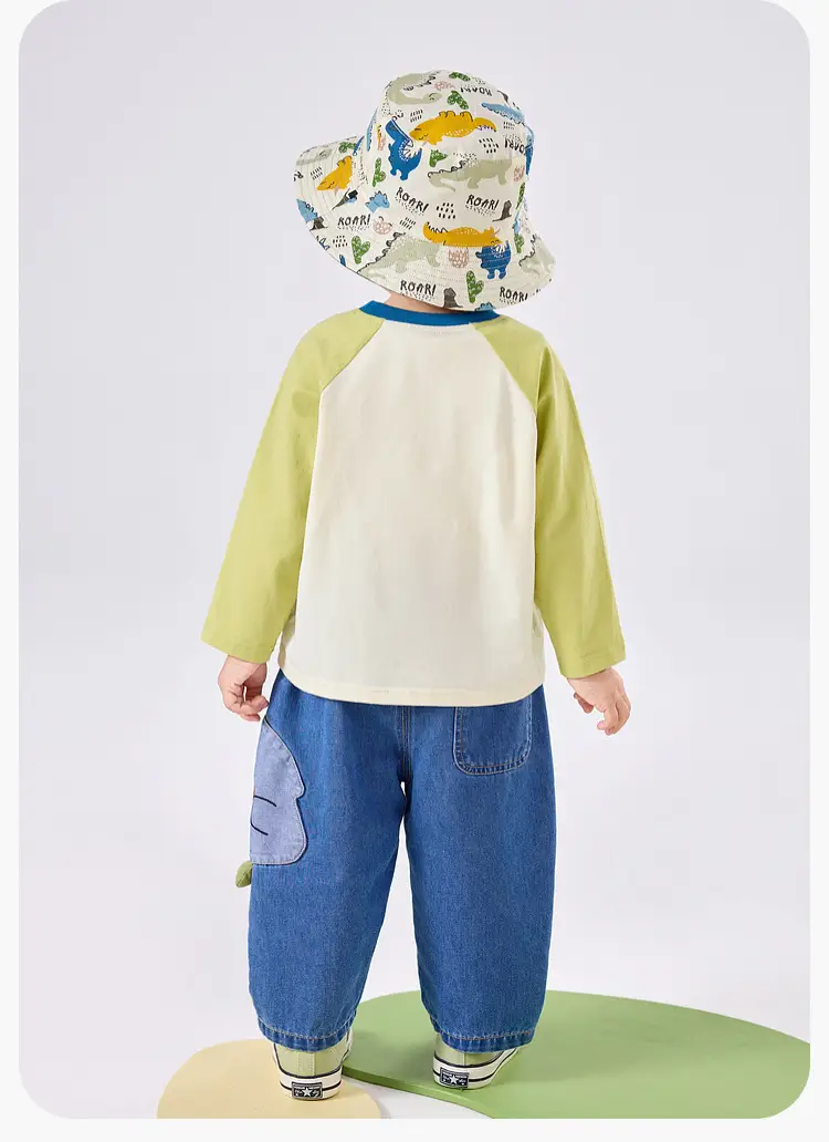 Dudu Baby Striped T-Shirt Spring Boys Base Top — feature 22