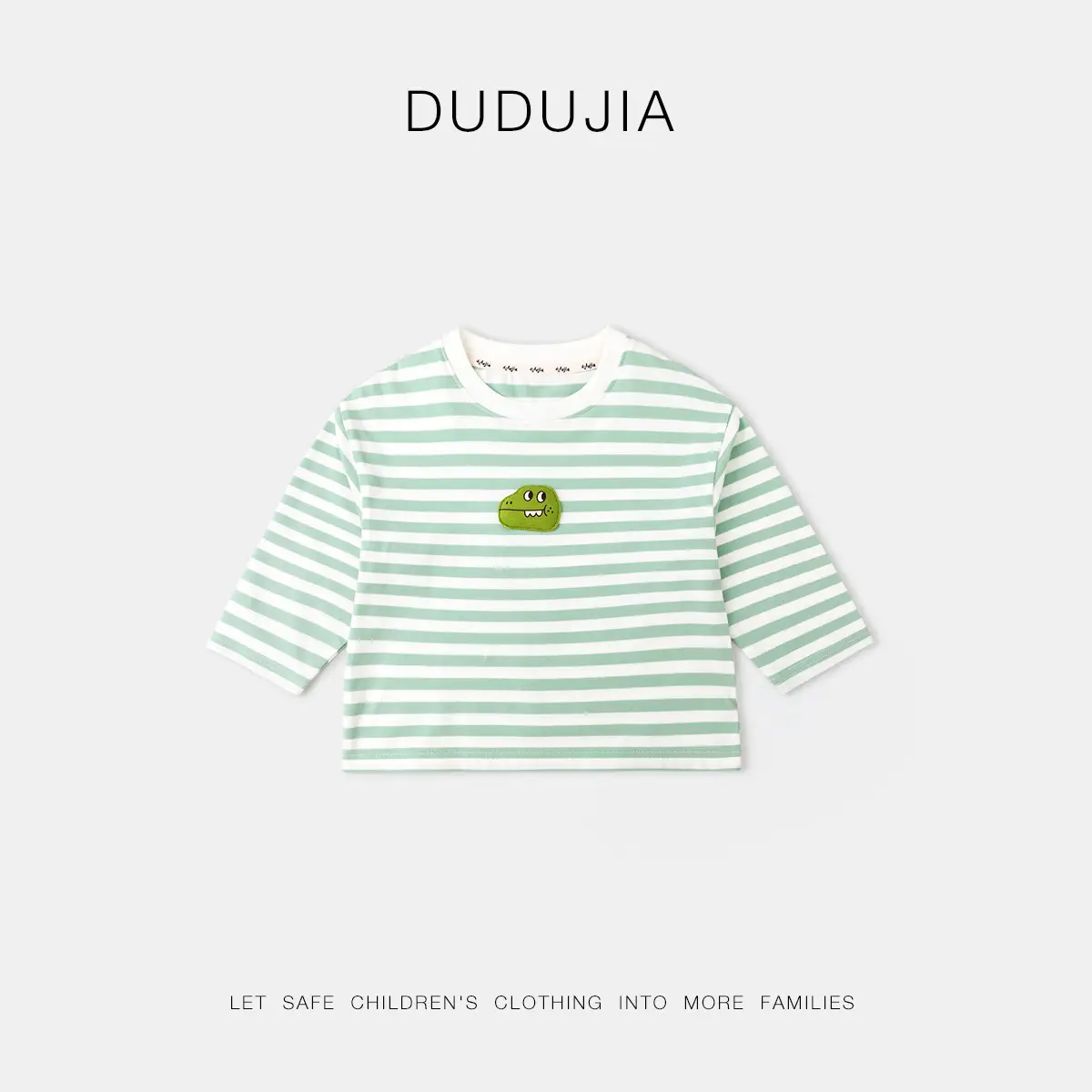 Dudu Baby Striped T-Shirt Spring Boys Base Top - Image 18