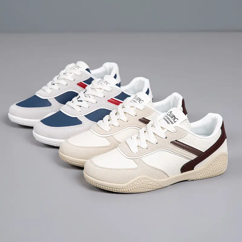 2025 Korean Style Women's Casual Training Shoes White Blue Red - Image 6