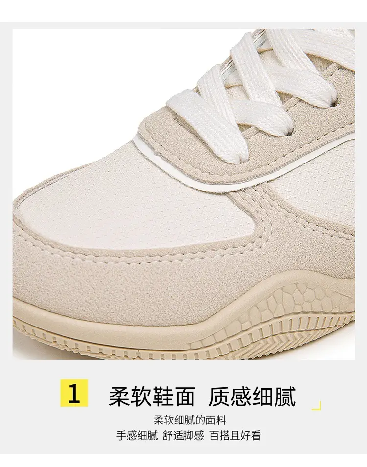 2025 Korean Style Women's Casual Training Shoes White Blue Red — feature 10