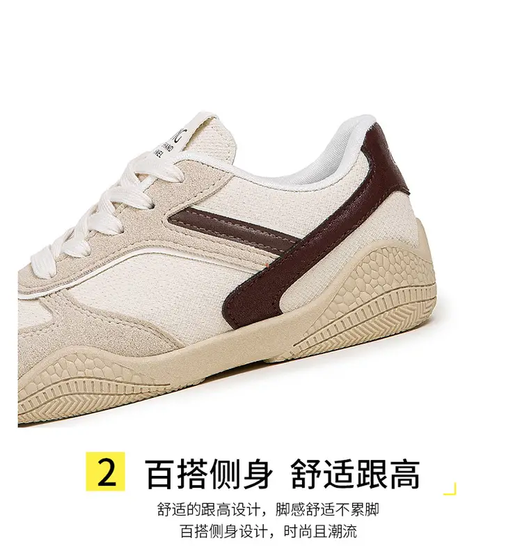2025 Korean Style Women's Casual Training Shoes White Blue Red — feature 11