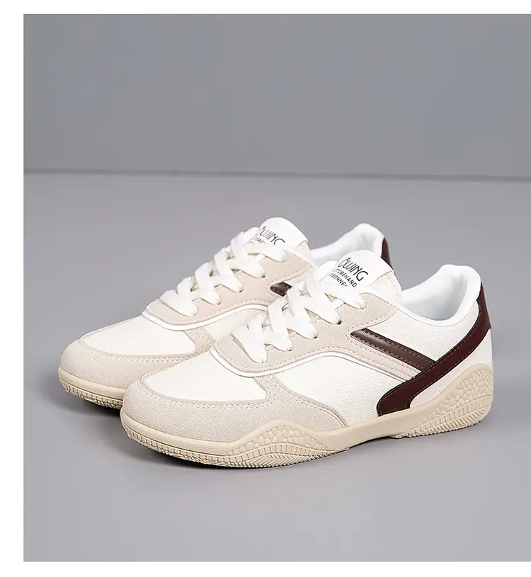 2025 Korean Style Women's Casual Training Shoes White Blue Red — feature 20